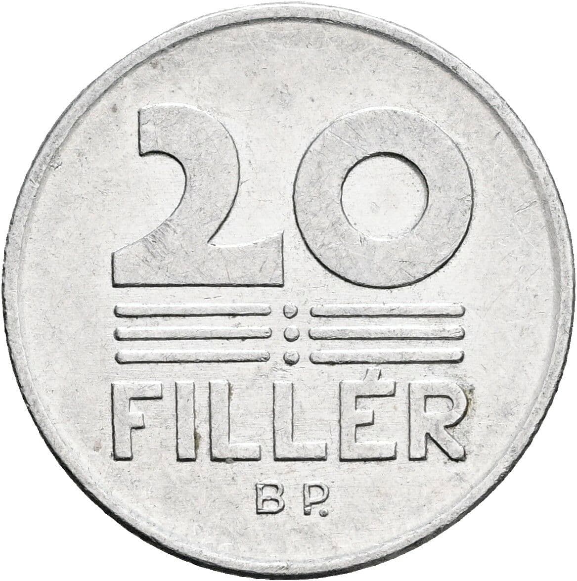 20 Filler 1988 – Vorderseite