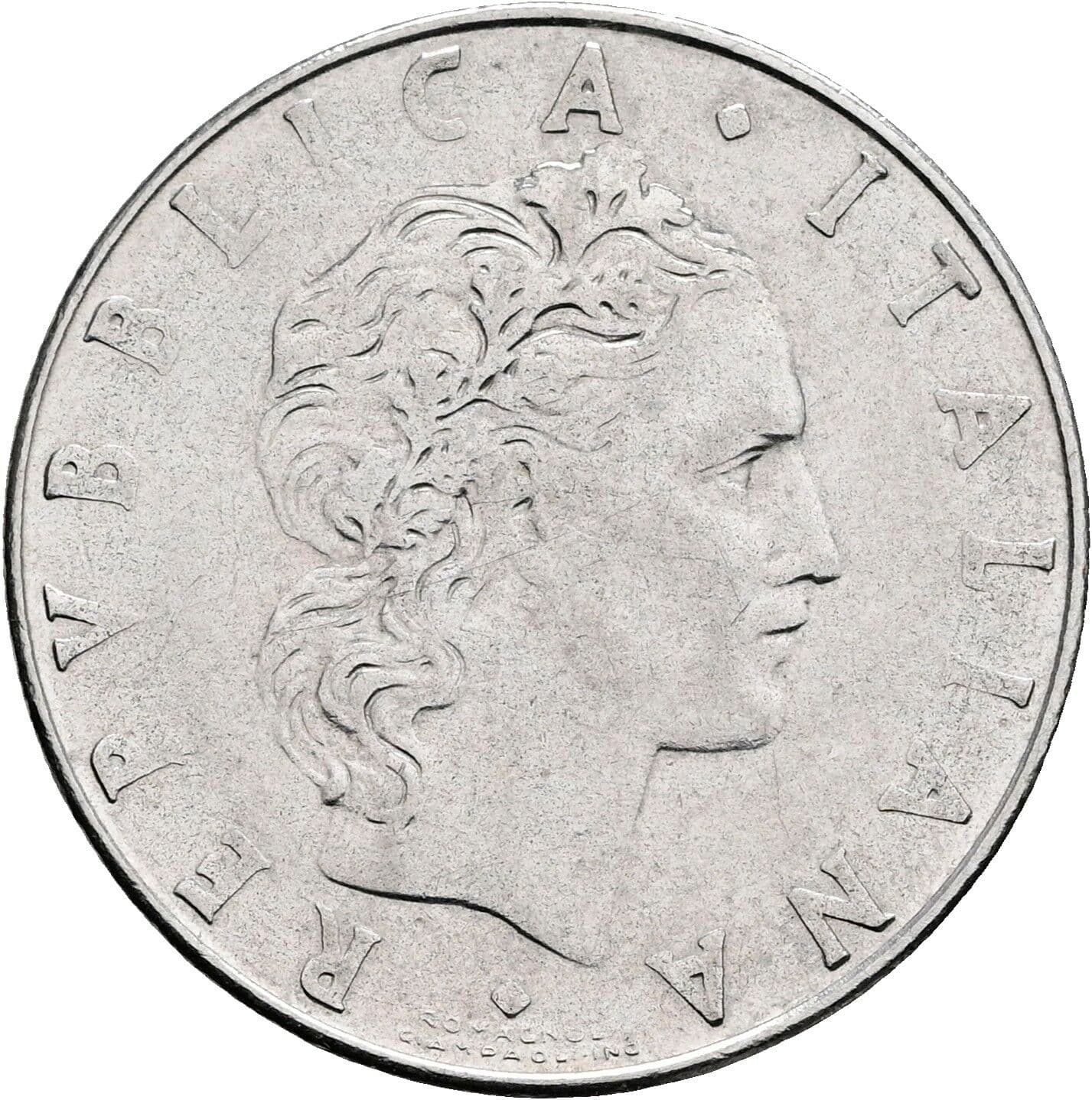 50 Lire 1979 – Vorderseite