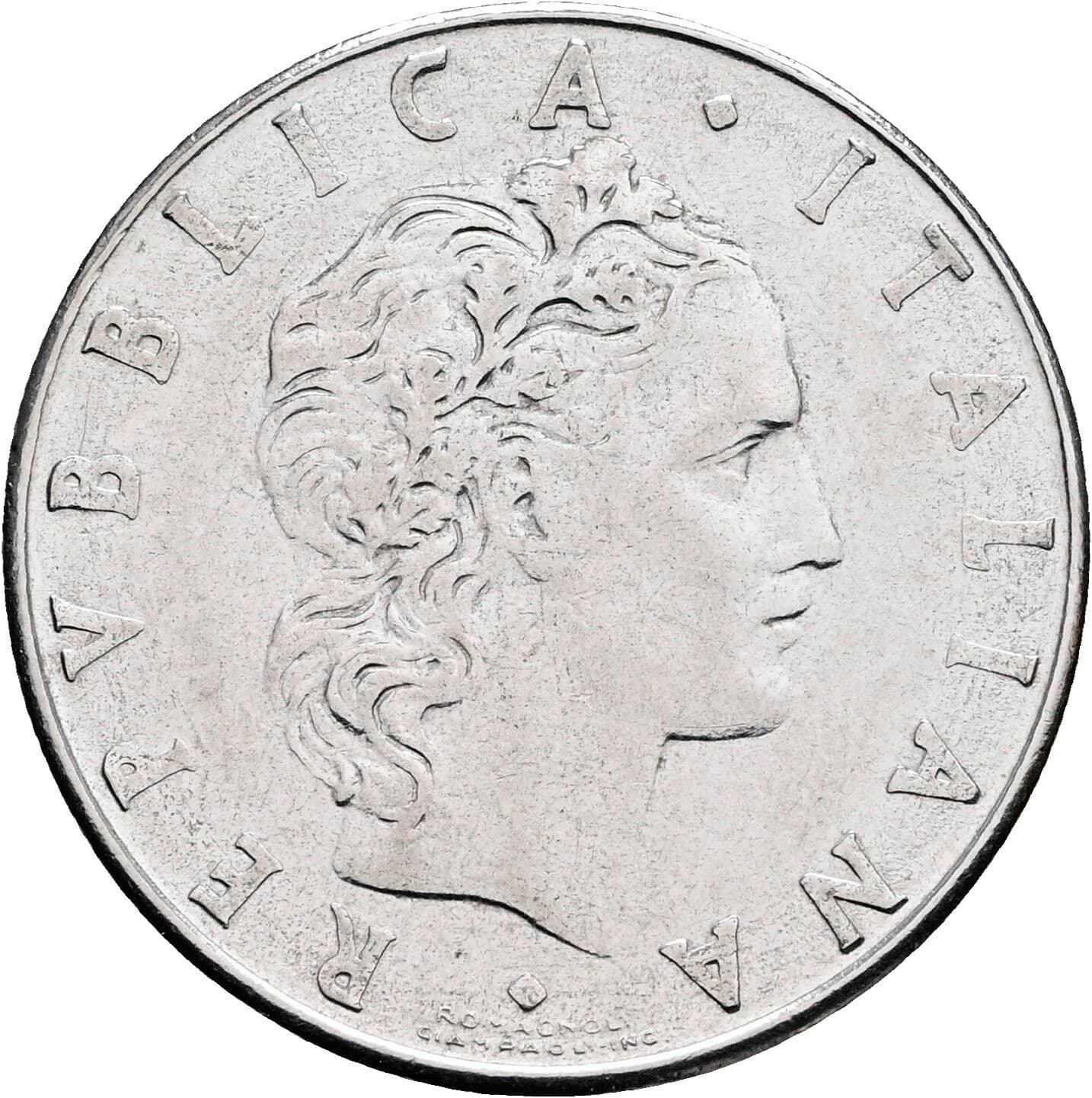 50 Lire 1978 – Vorderseite
