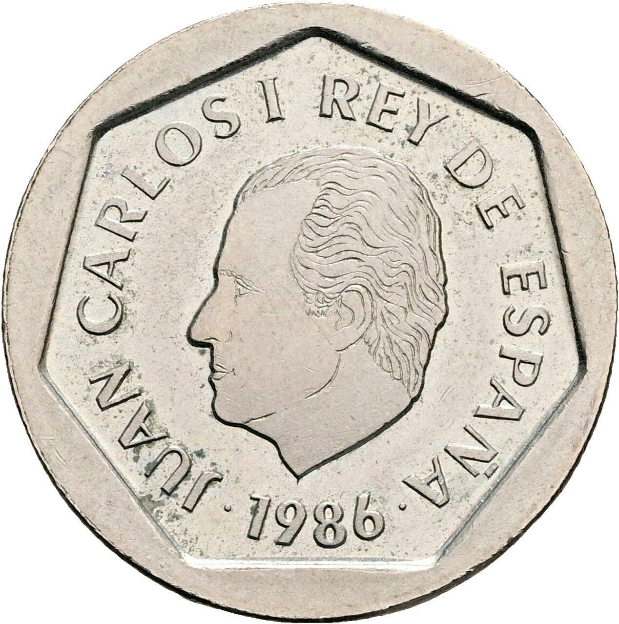 200 Pesetas Juan Carlos (1975-2014) 1986 – Vorderseite