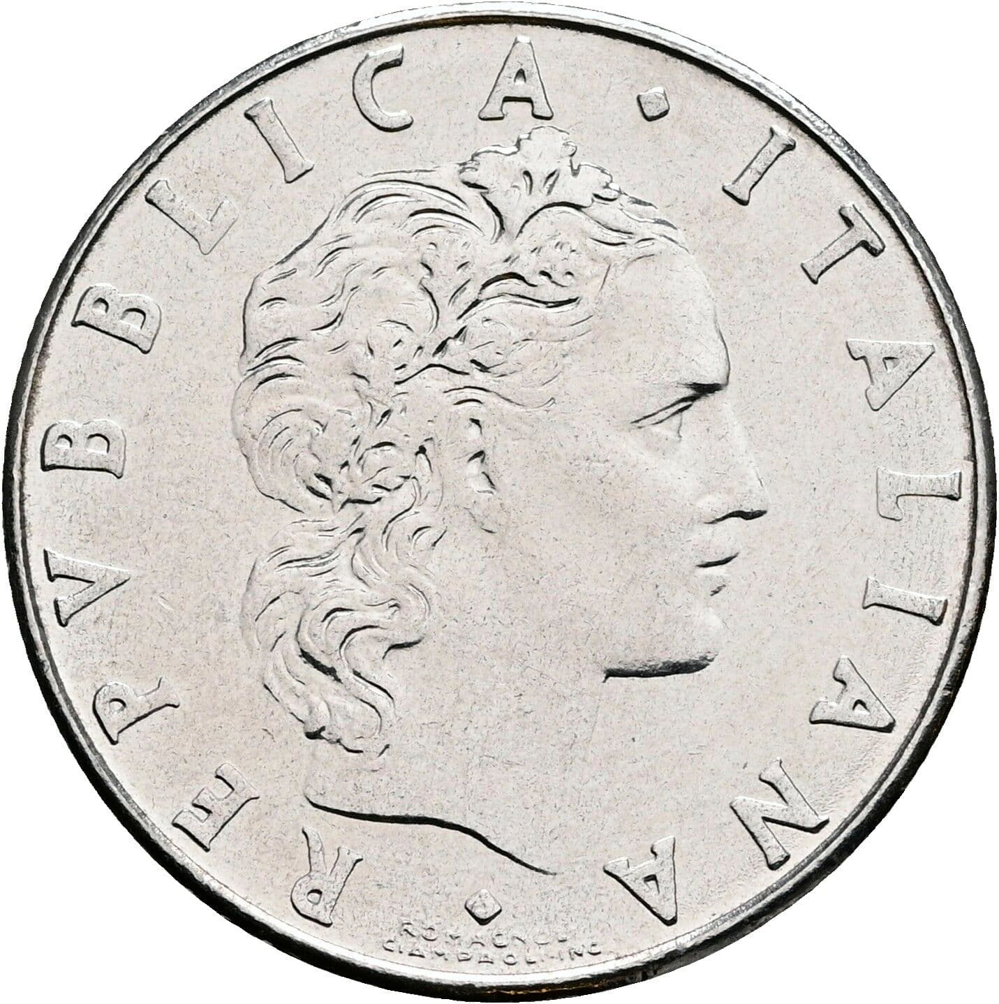 50 Lire 1978 – Vorderseite