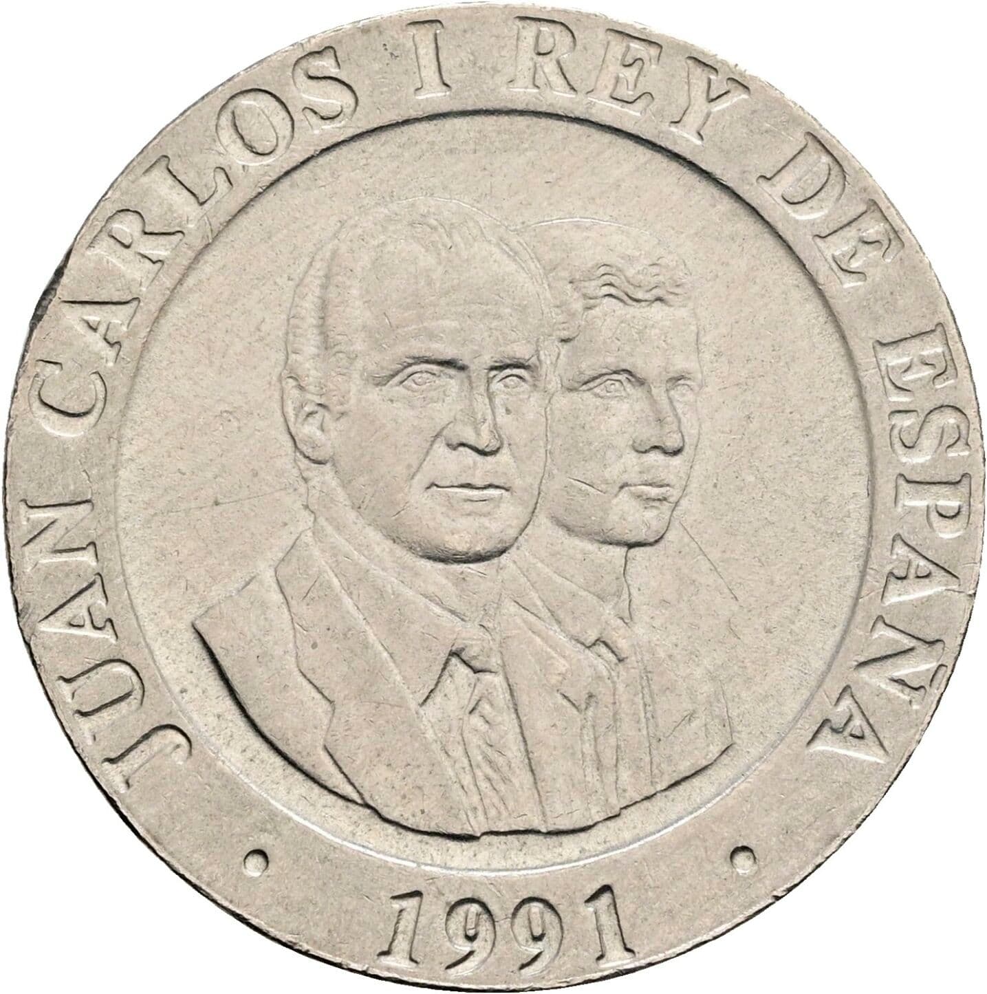 200 Pesetas Juan Carlos I (1975-2014) 1991 – Vorderseite