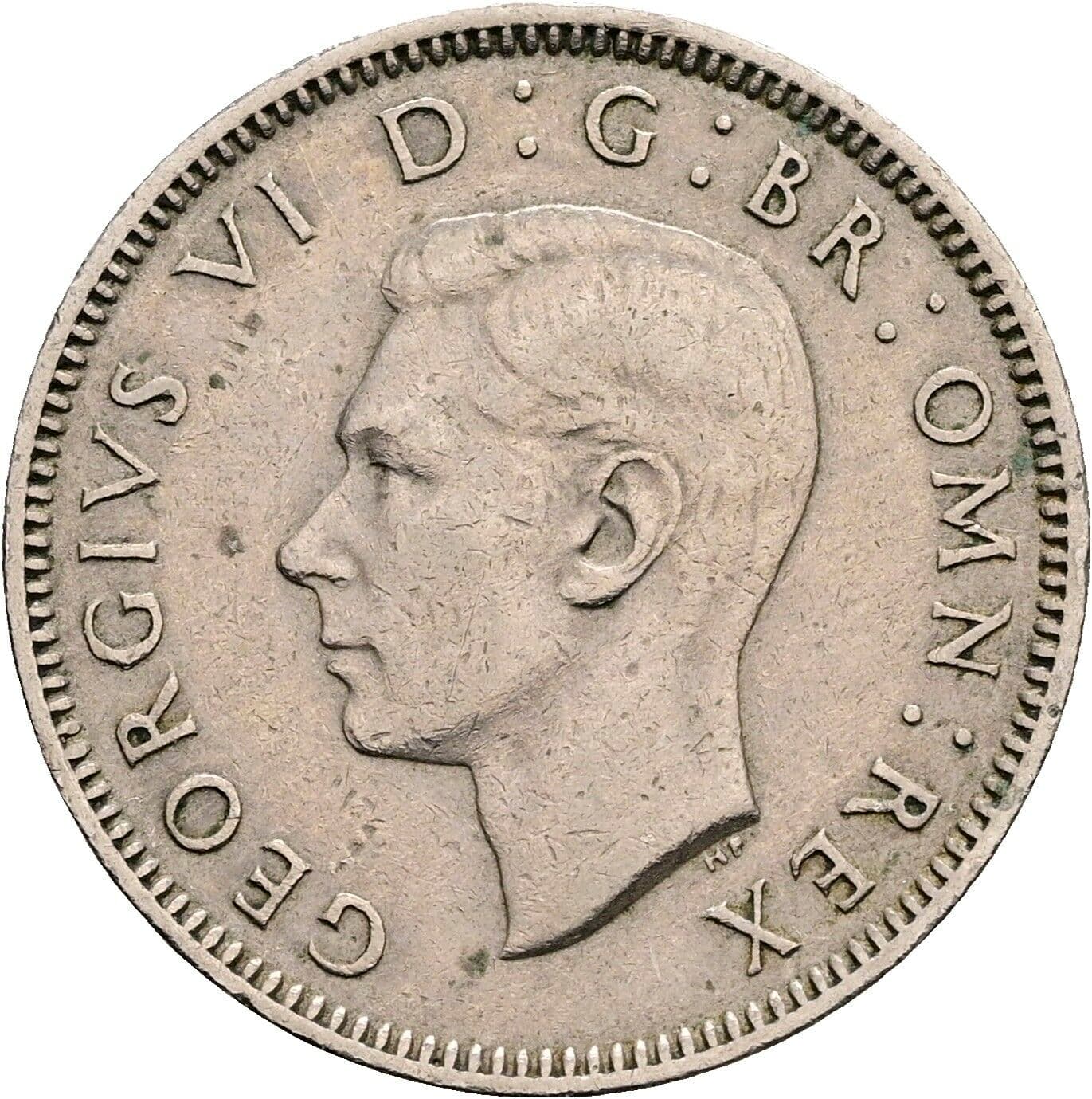 1 Shilling George VI. 1936-1952 1949 – Vorderseite