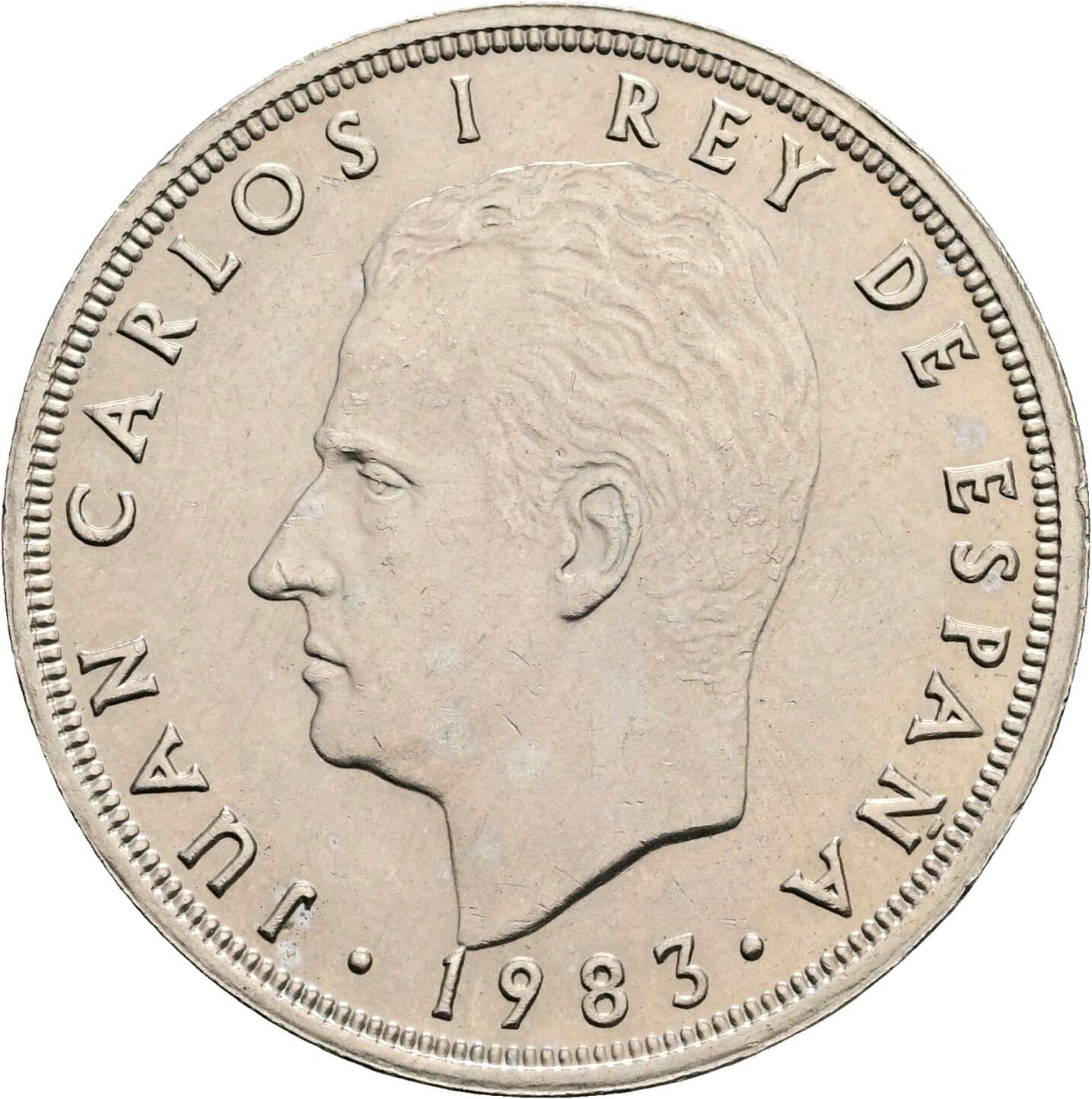 50 Pesetas Juan Carlos (1975-2014) 1983 – Vorderseite