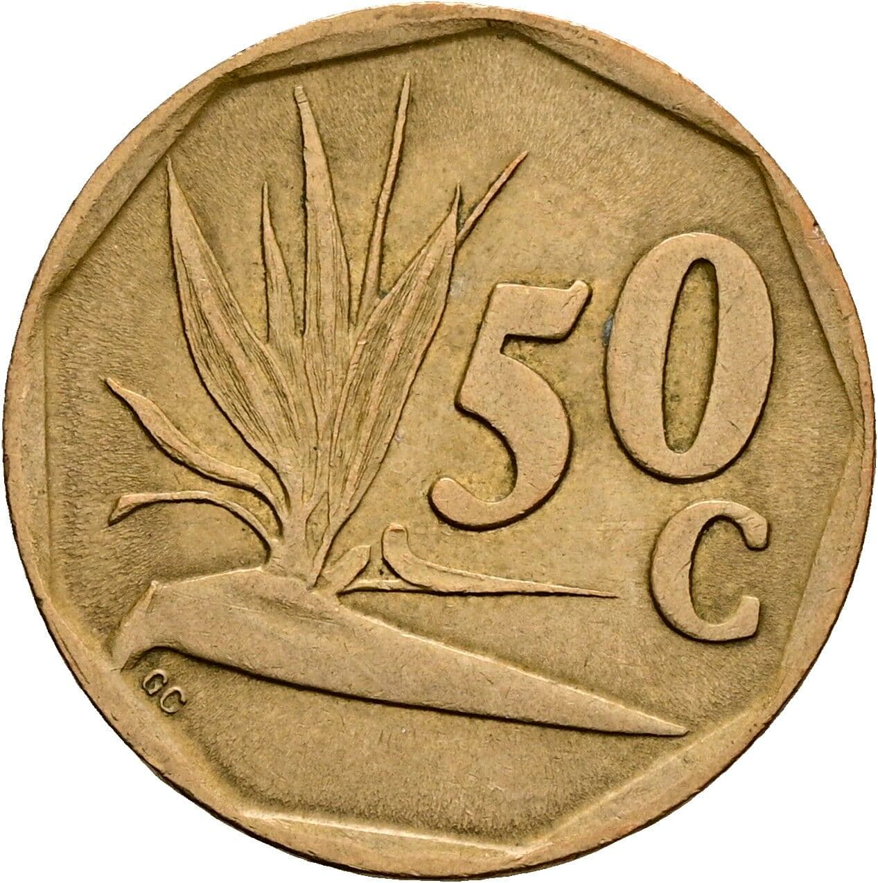 50 Cents 1993 – Vorderseite