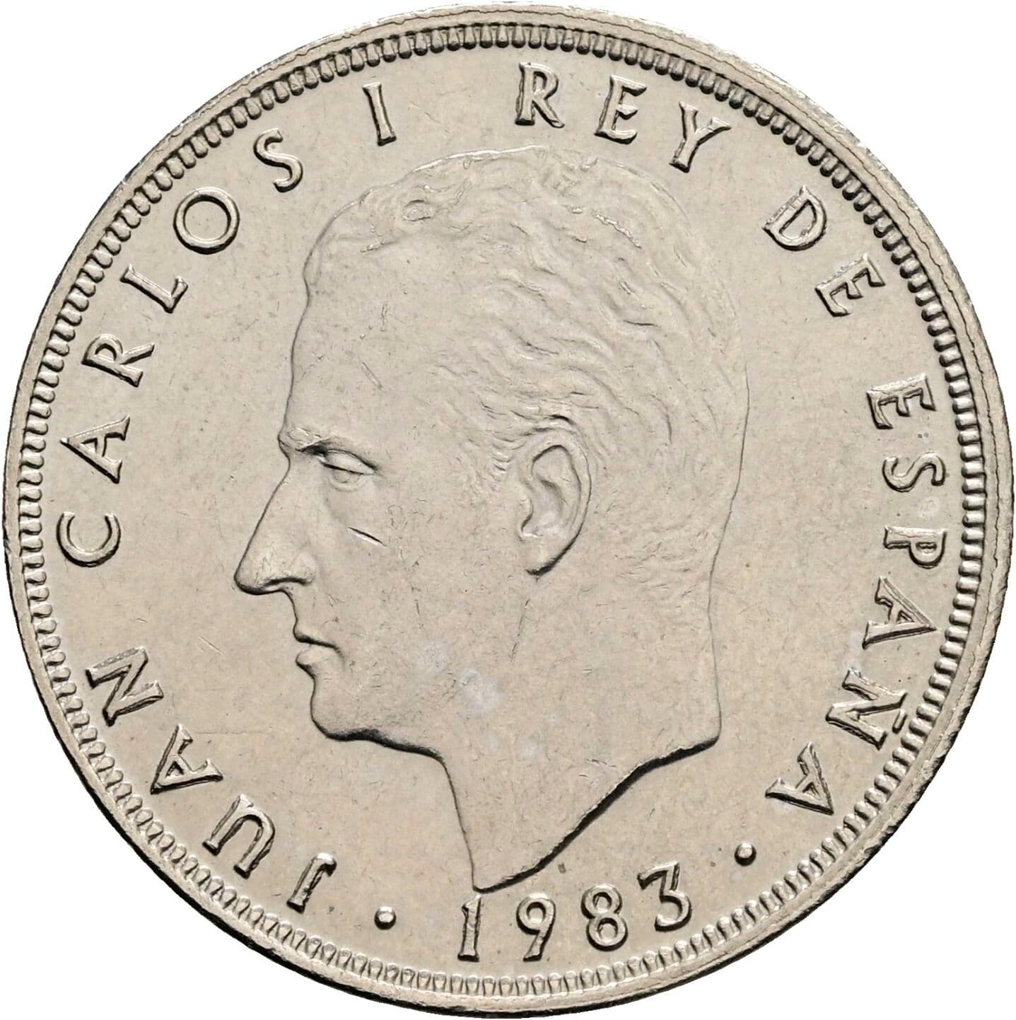 25 Pesetas 1983 – Vorderseite