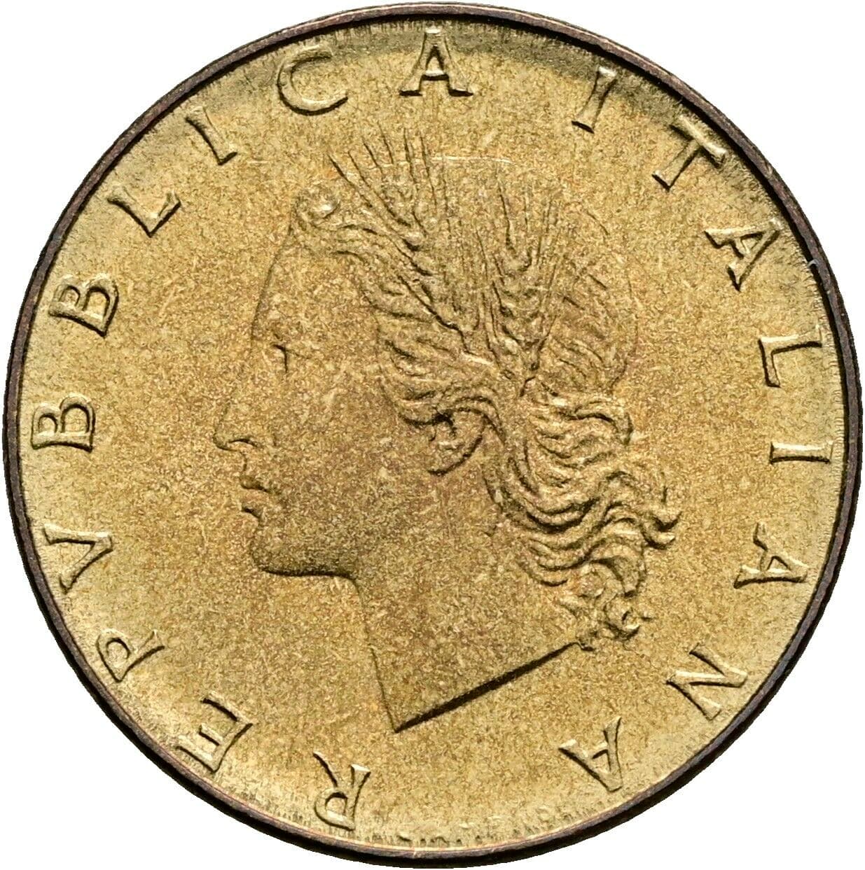 20 Lire 1976 – Vorderseite