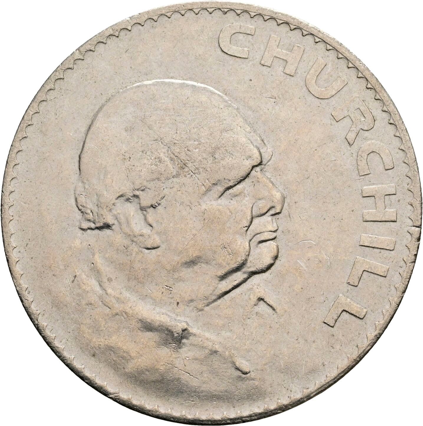 1 Crown Elisabeth II. 1952-2022 1965 – Vorderseite