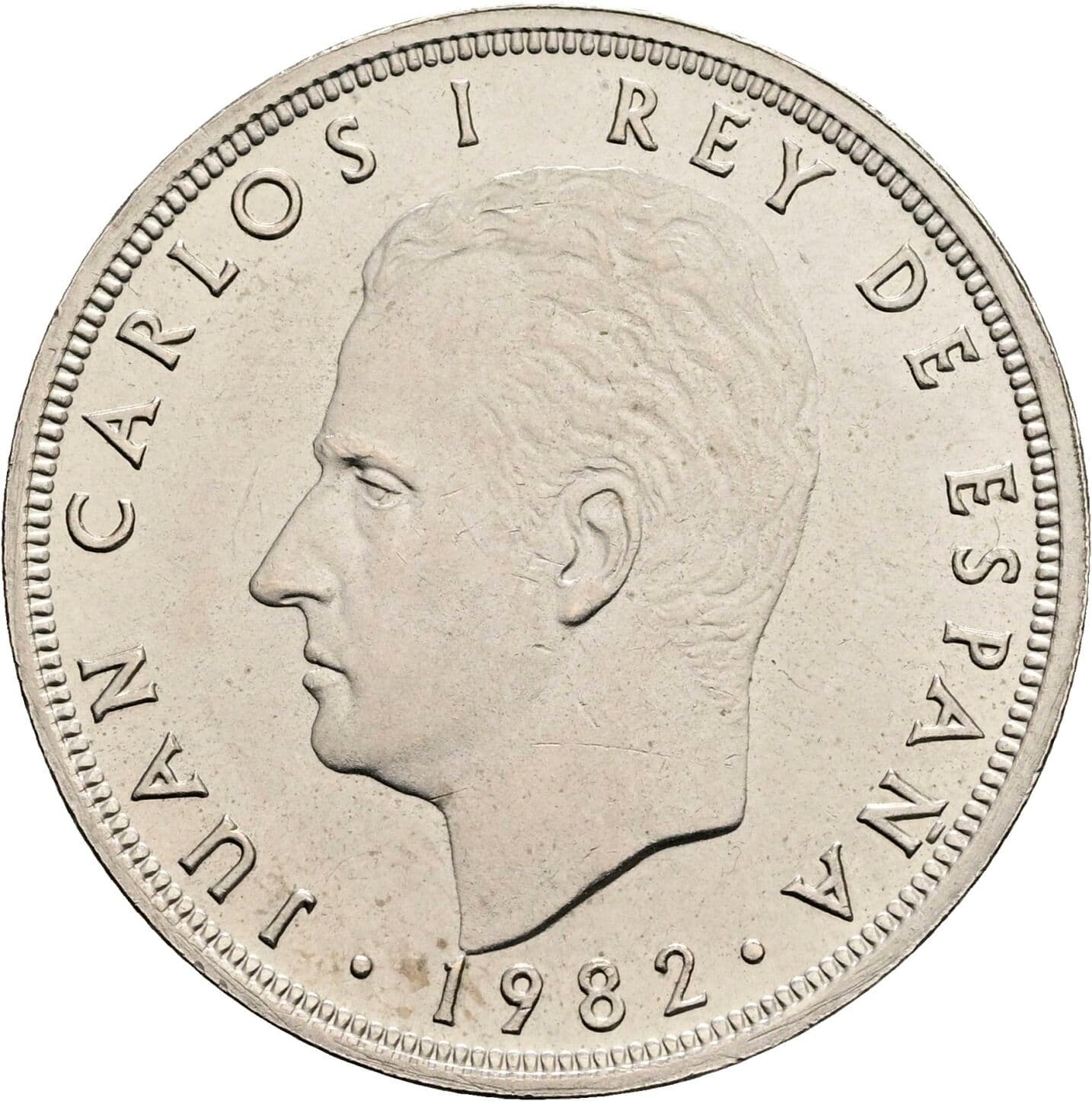 50 Pesetas Juan Carlos (1975-2014) 1982 – Vorderseite