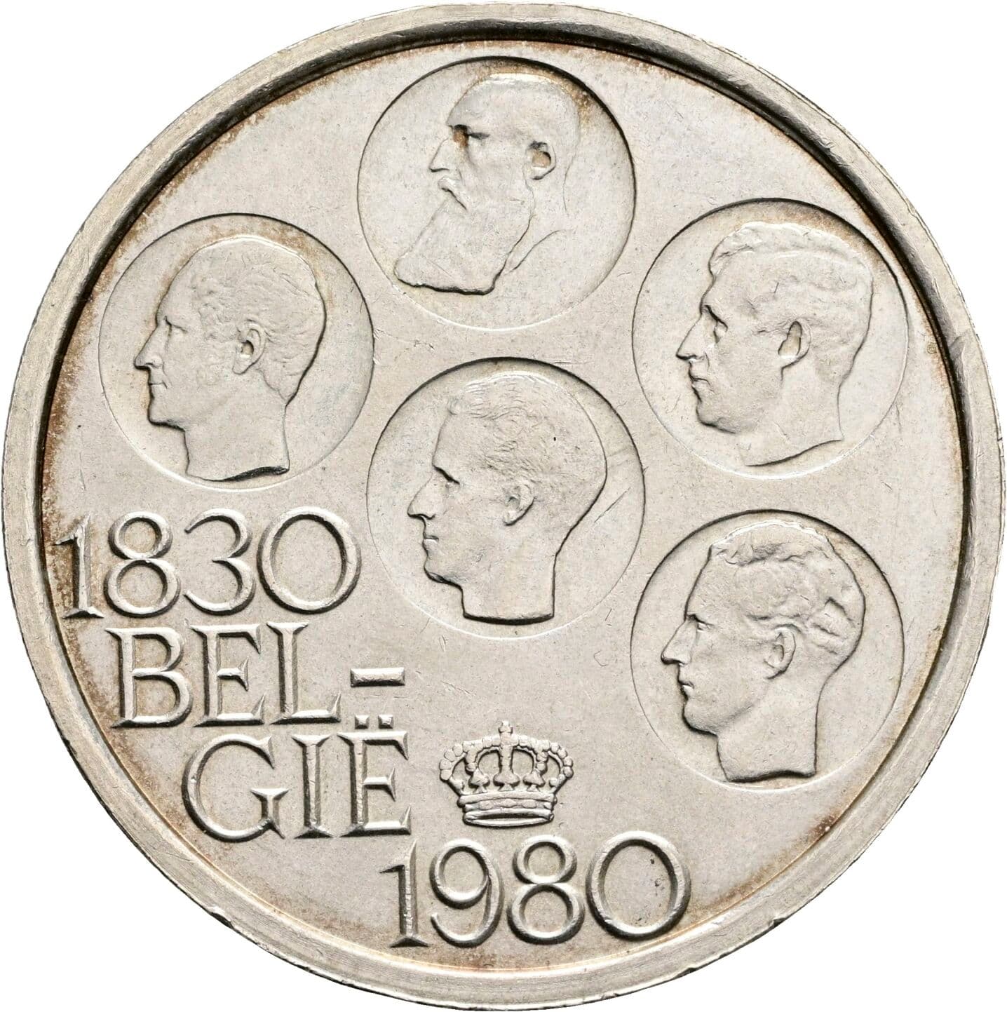500 Frank Baudouin I. (1951-1993) 1980 – Vorderseite