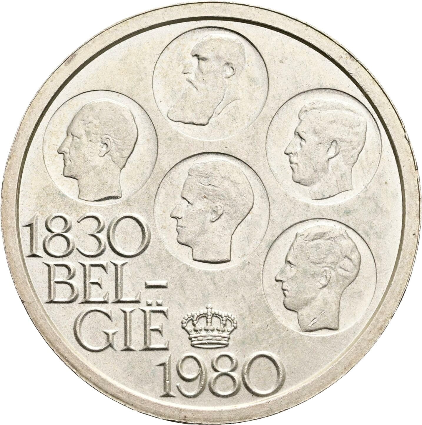500 Frank Baudouin I. (1951-1993) 1980 – Vorderseite