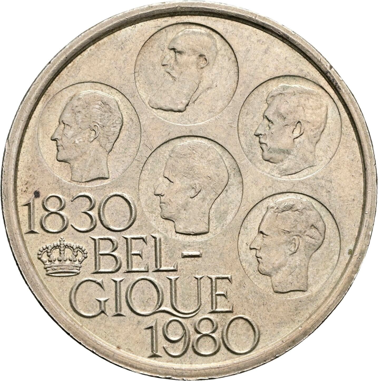 500 Francs Baudouin I. (1951-1993) 1980 – Vorderseite