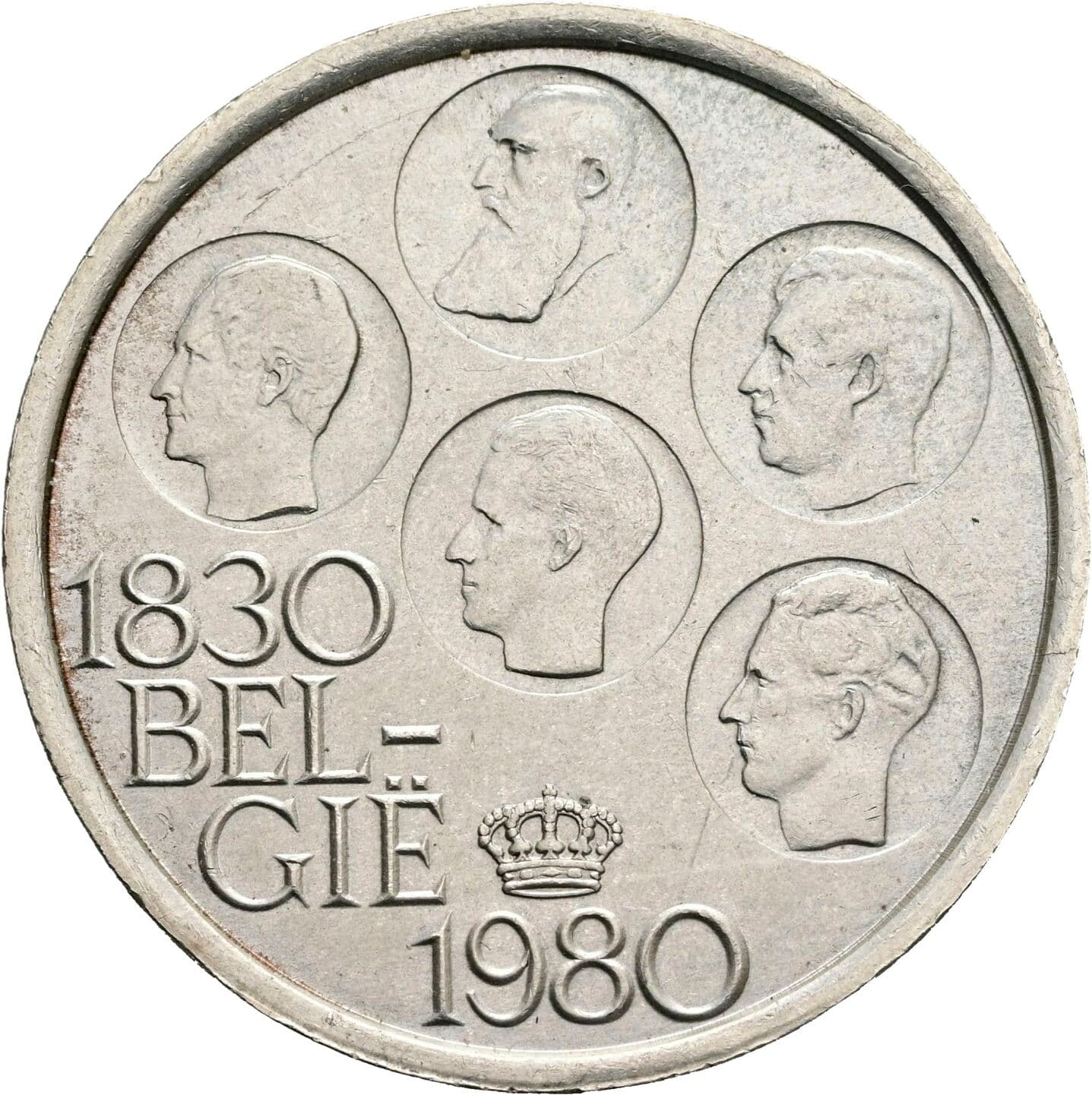 500 Frank Baudouin I. (1951-1993) 1980 – Vorderseite
