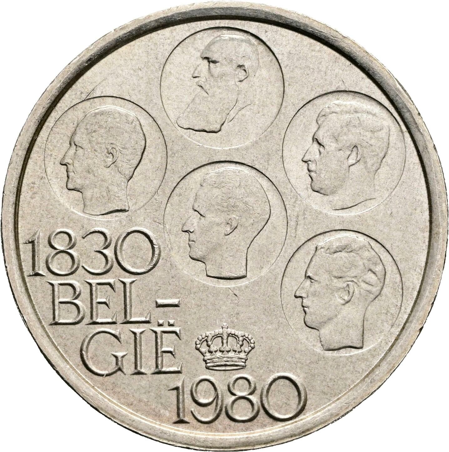 500 Frank Baudouin I. (1951-1993) 1980 – Vorderseite