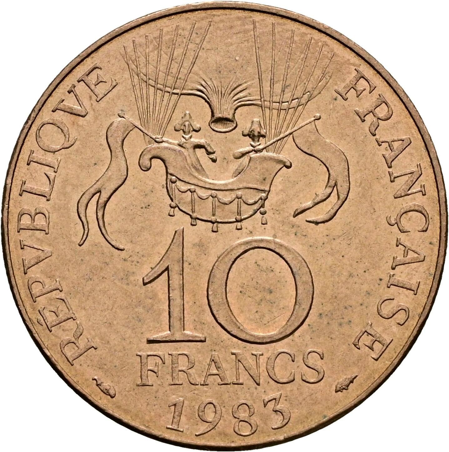 10 Francs 1983 – Vorderseite