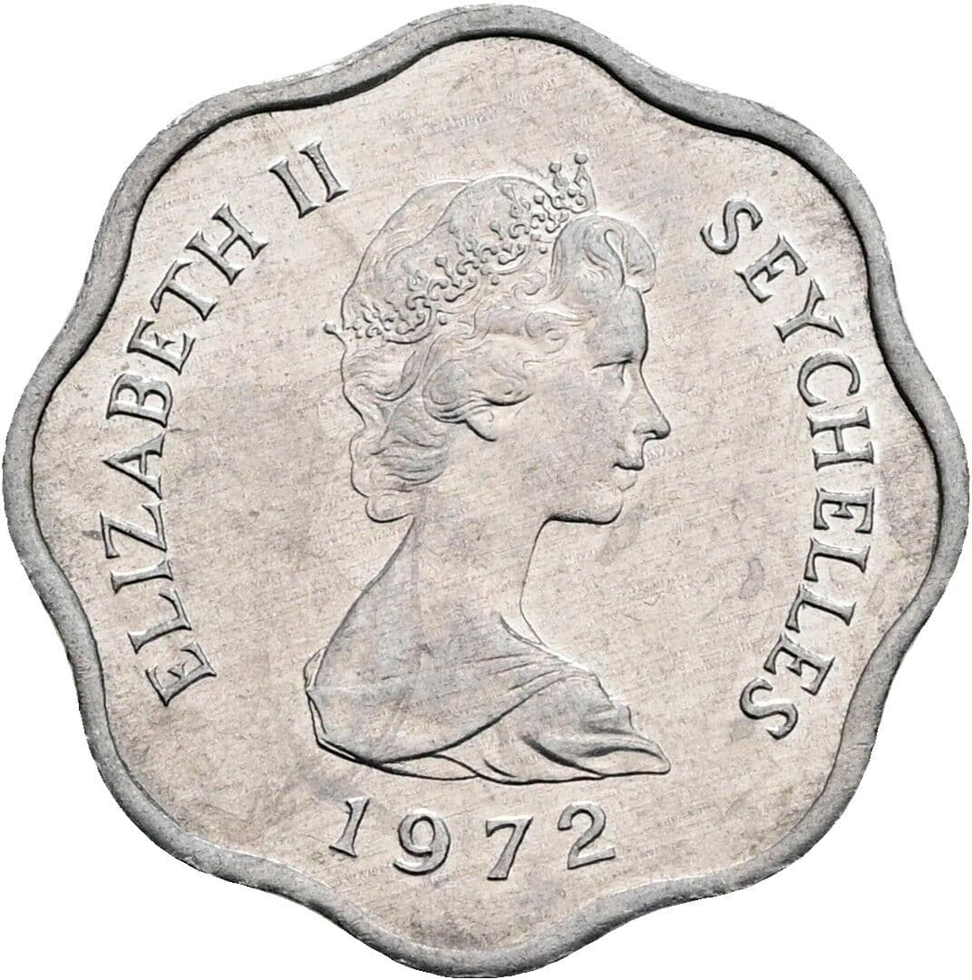 5 Cents 1972 – Vorderseite