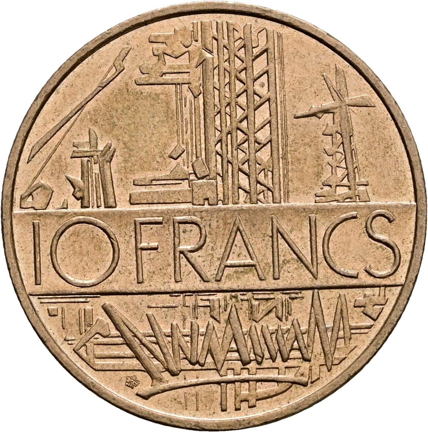 10 Francs 1987 – Vorderseite