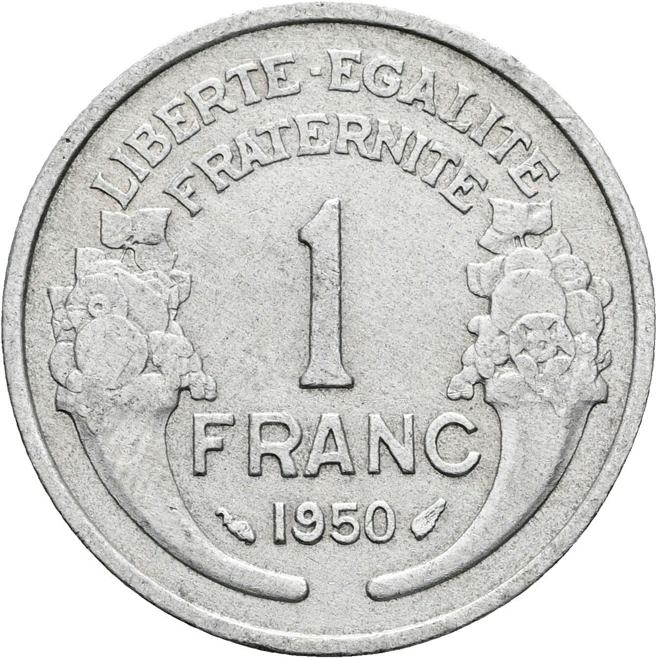 1 Franc 1950 – Vorderseite