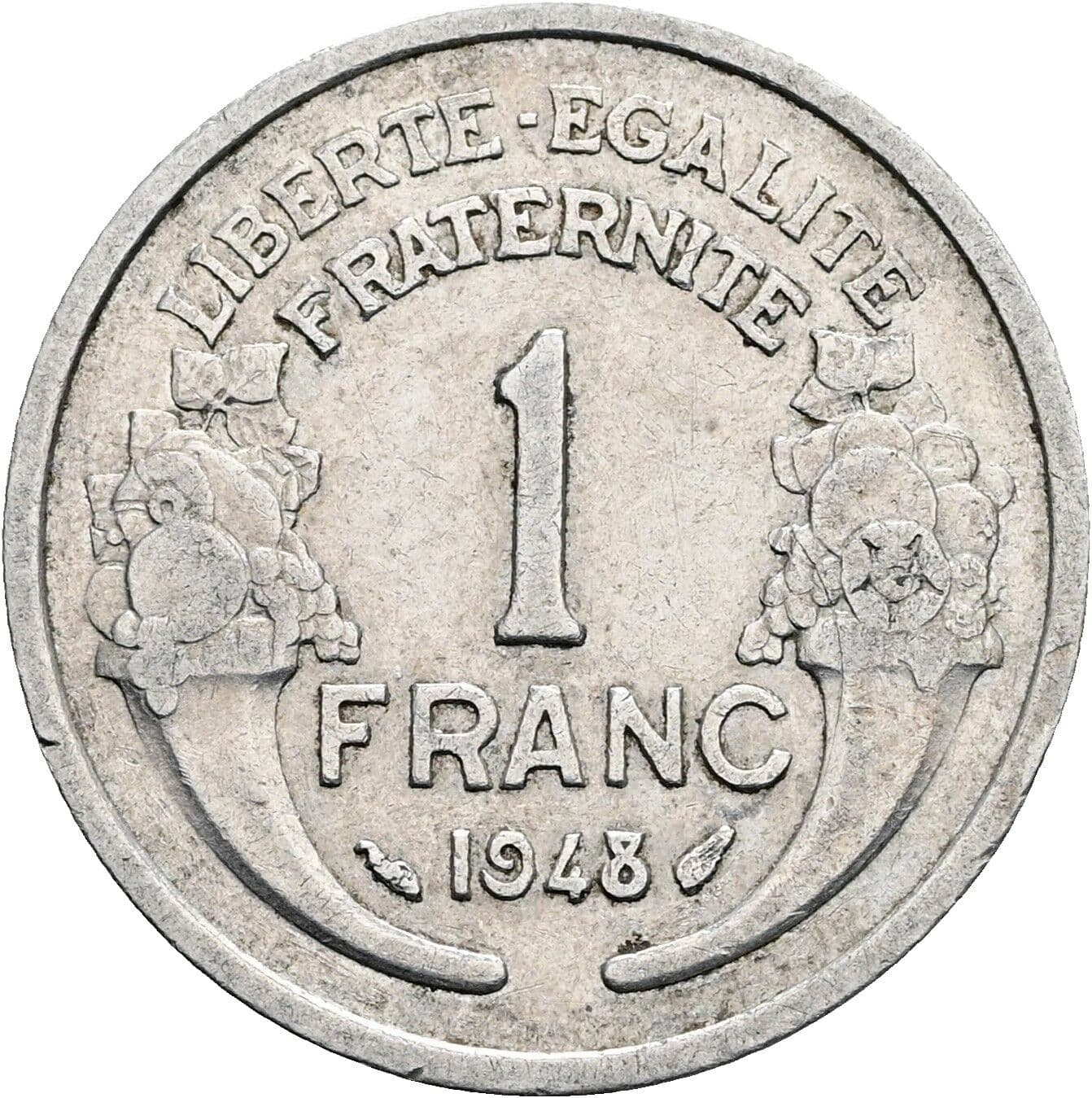 1 Franc 1948 – Vorderseite