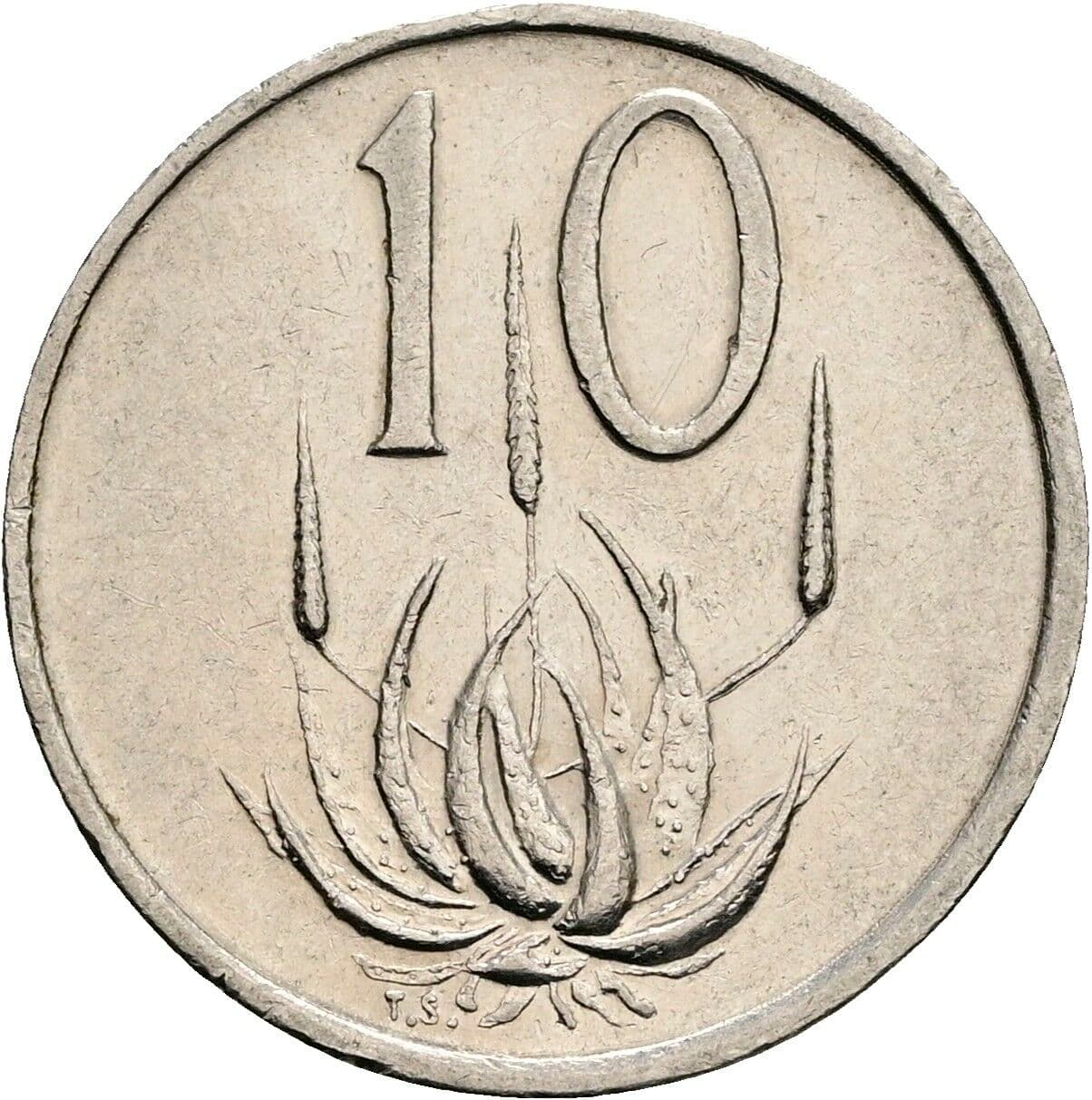 10 Cents 1988 – Vorderseite