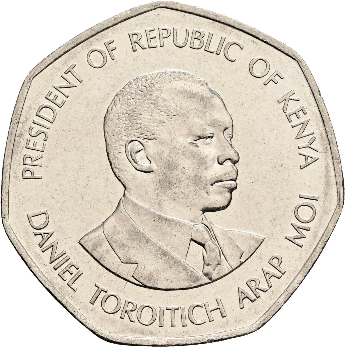 5 Shillings 1994 – Vorderseite
