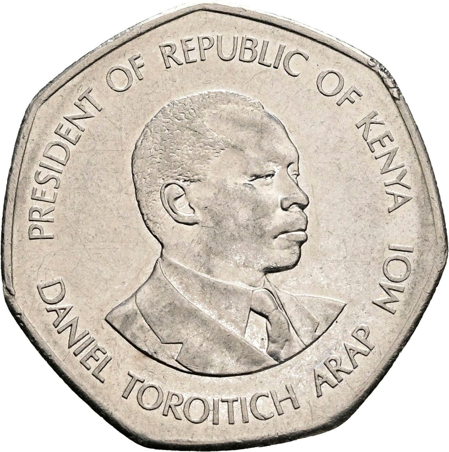 5 Shillings 1994 – Vorderseite