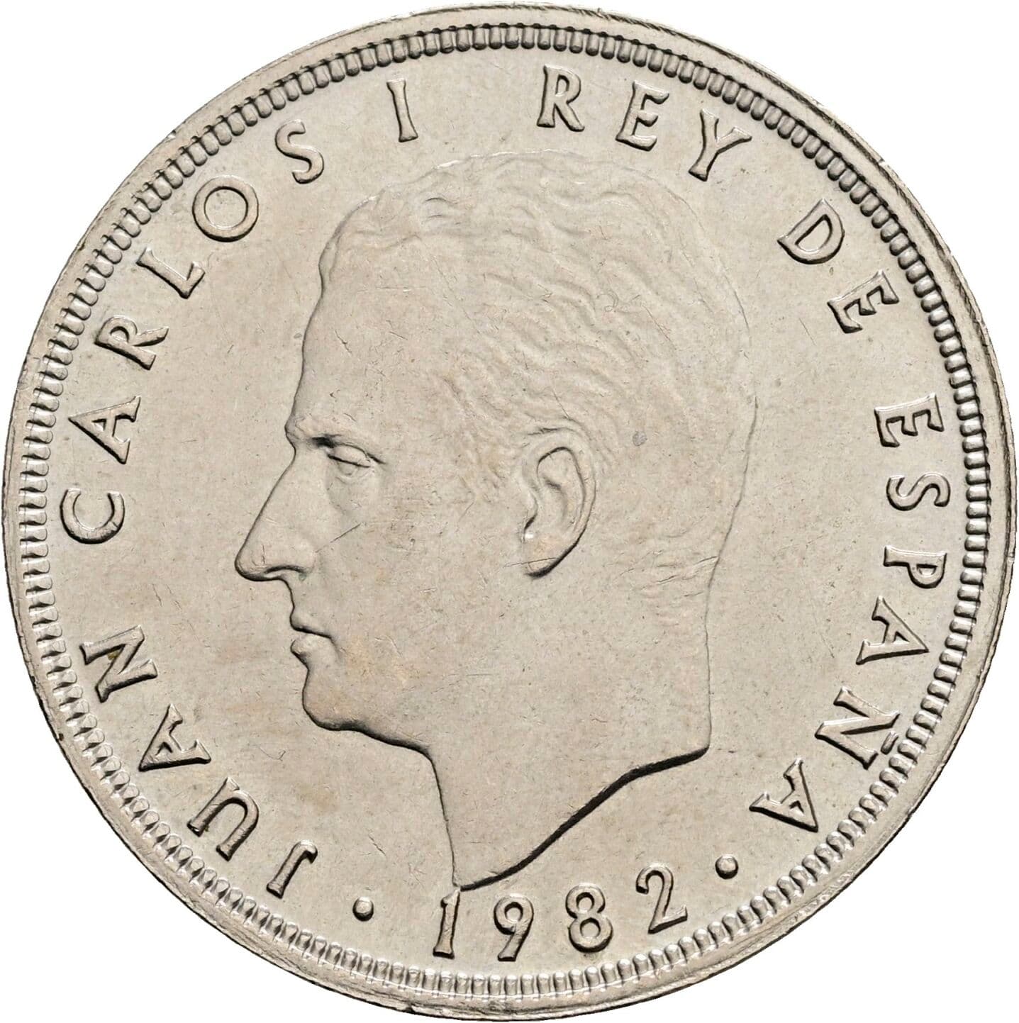 50 Pesetas Juan Carlos (1975-2014) 1982 – Vorderseite