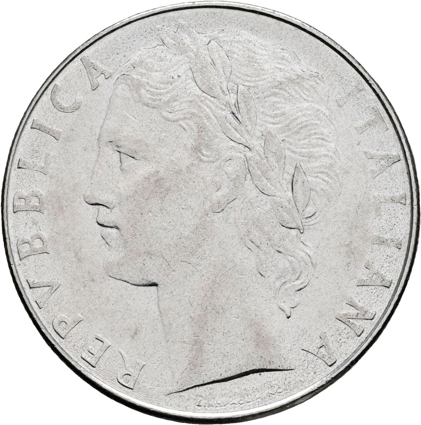 100 Lire 1979 – Vorderseite