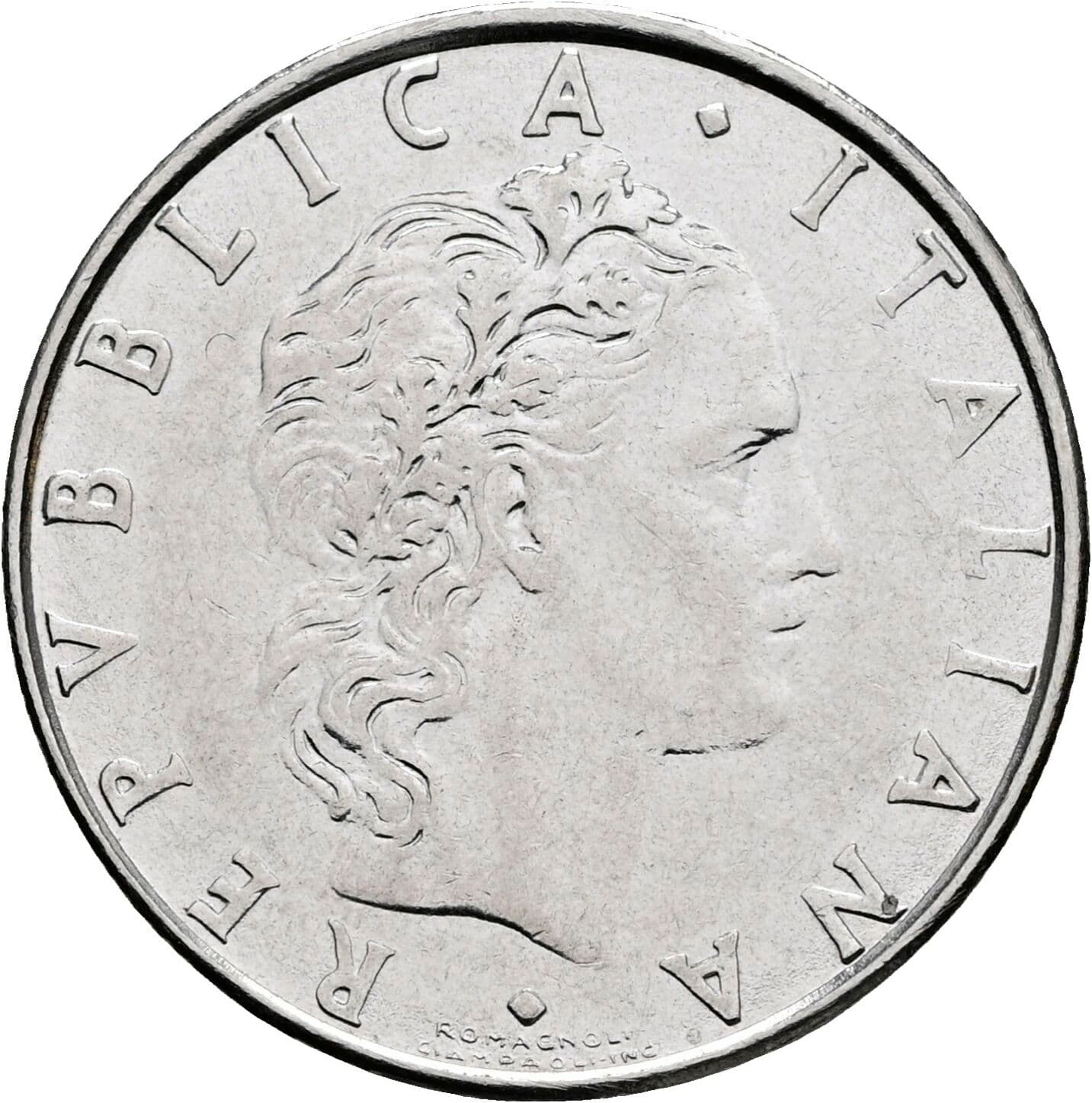 50 Lire 1983 – Vorderseite
