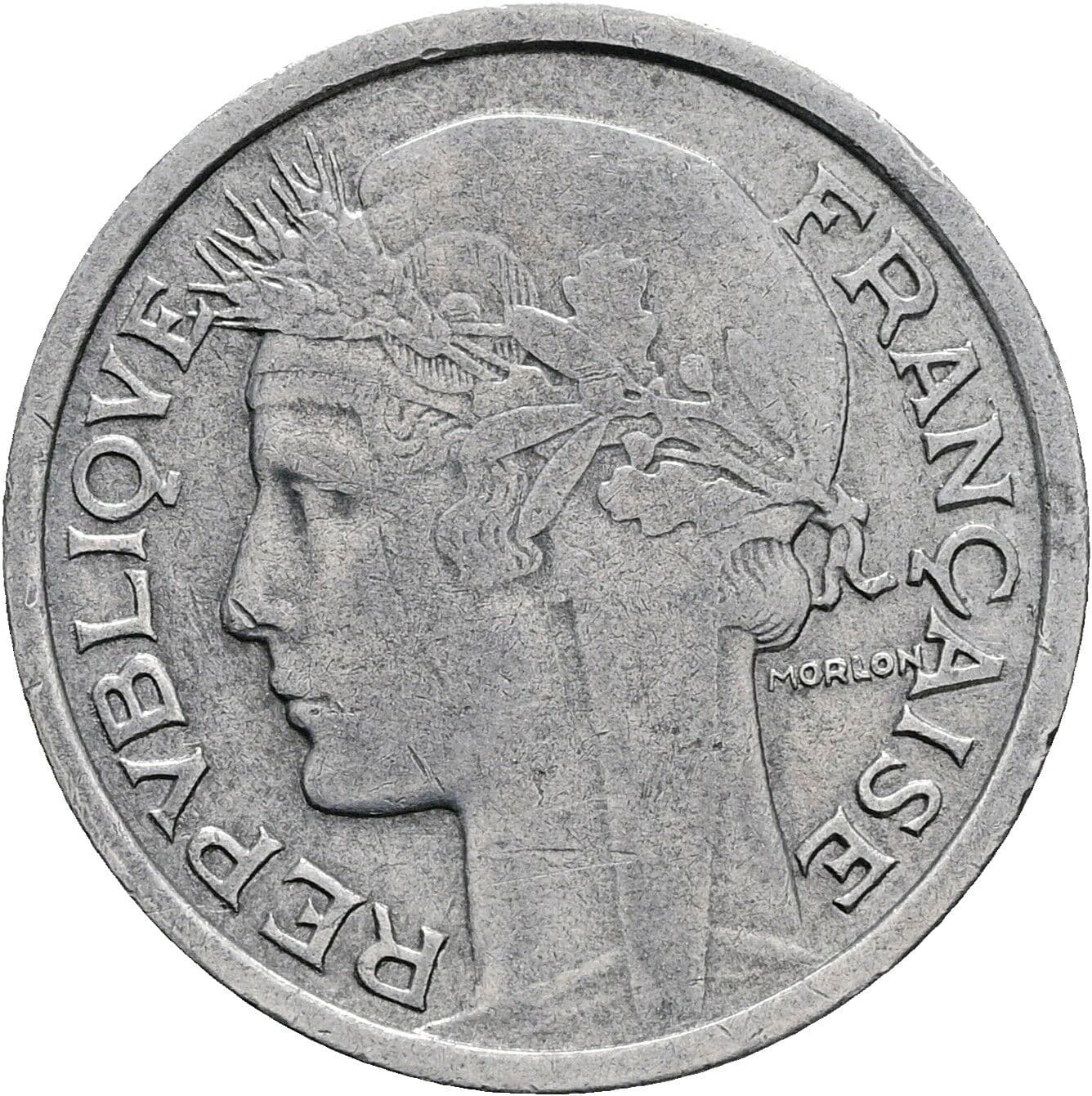 1 Franc 1948 B – Vorderseite