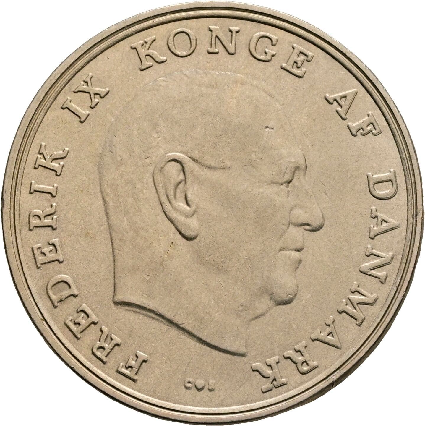 5 Kroner Friedrich IX. (1947-1972) 1966 – Vorderseite