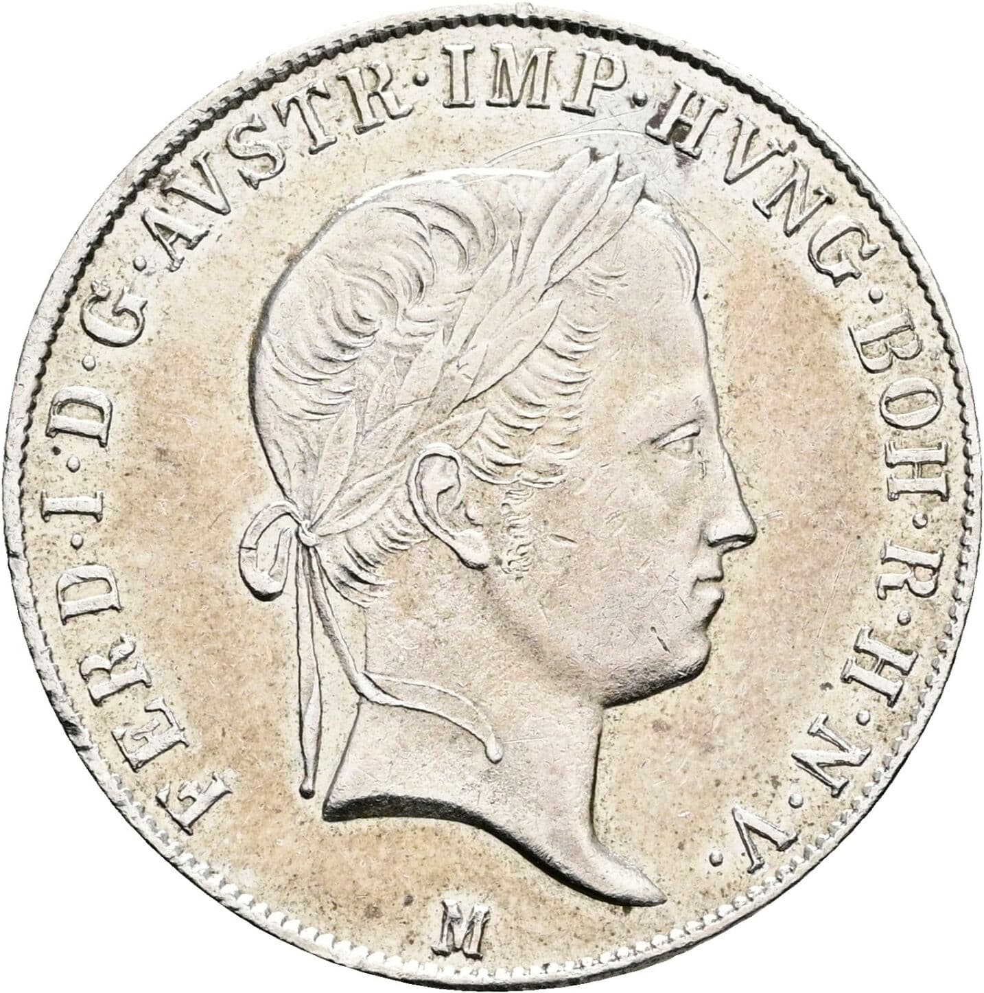 20 Kreuzer Ferdinand I. 1835-1848 1844 M, Mailand – Vorderseite