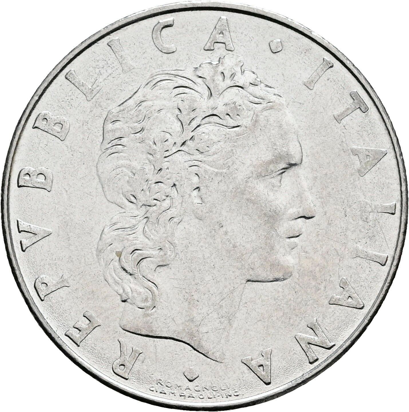 50 Lire 1978 – Vorderseite