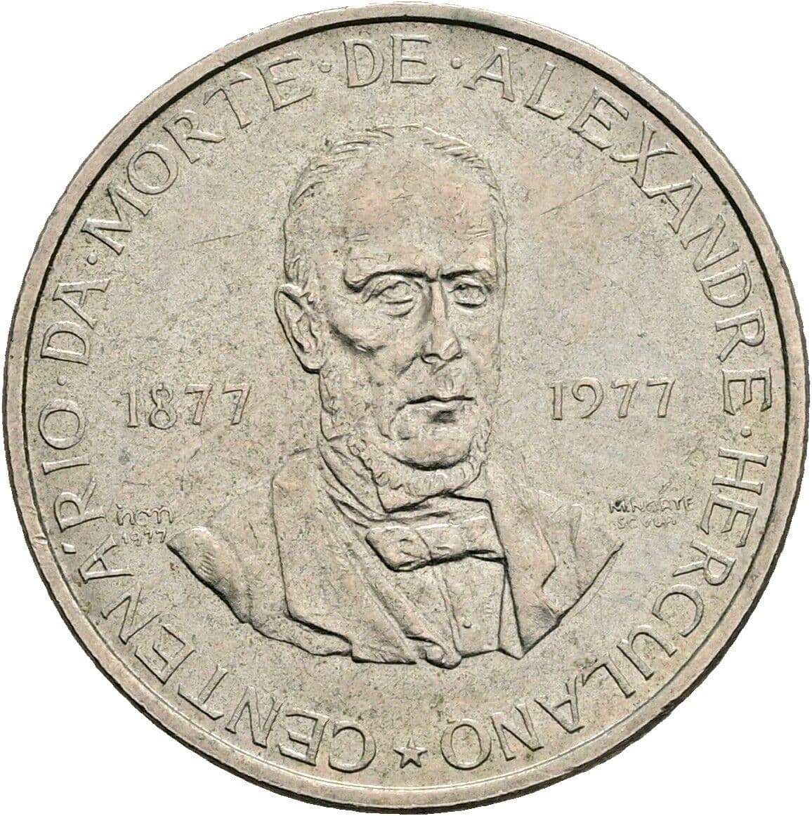 2 1/2 Escudos 1977 – Vorderseite