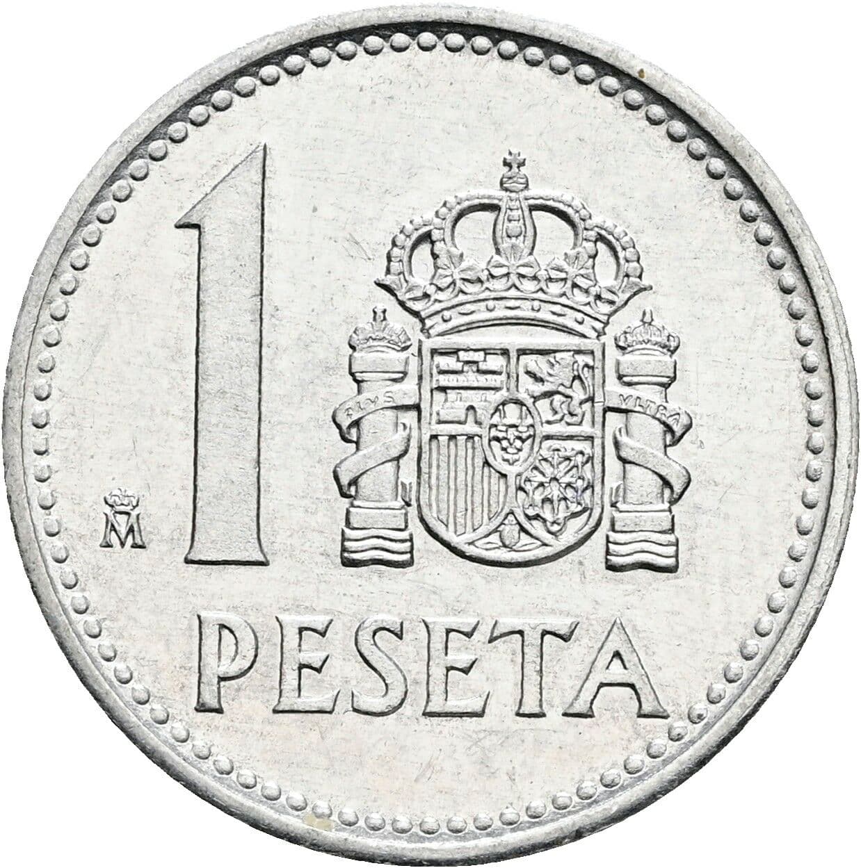 1 Peseta Juan Carlos (1975-2014) 1988 – Vorderseite