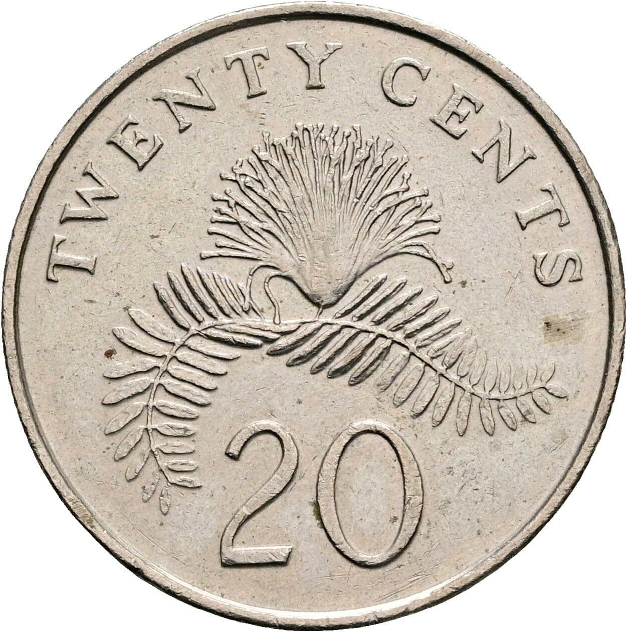 20 Cents 1989 – Vorderseite
