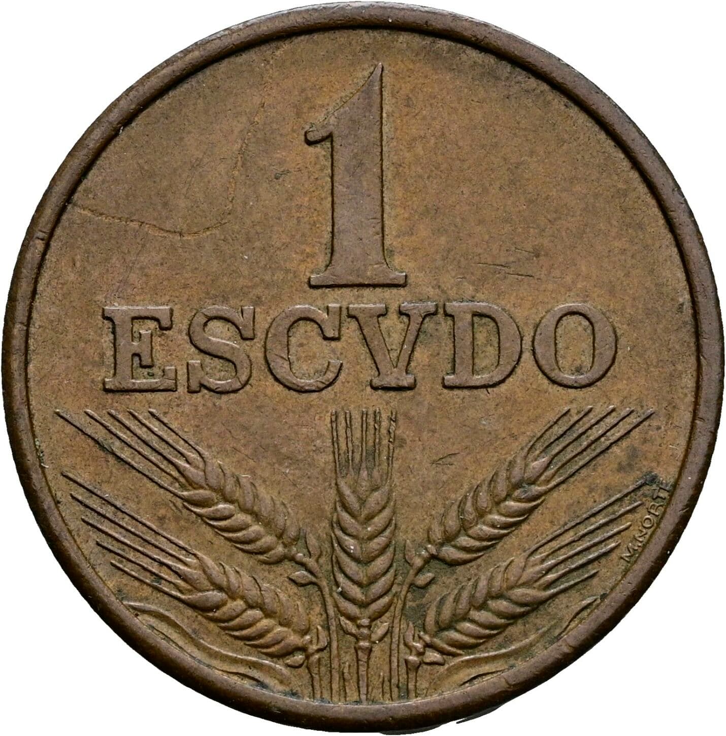 1 Escudo 1979 – Vorderseite