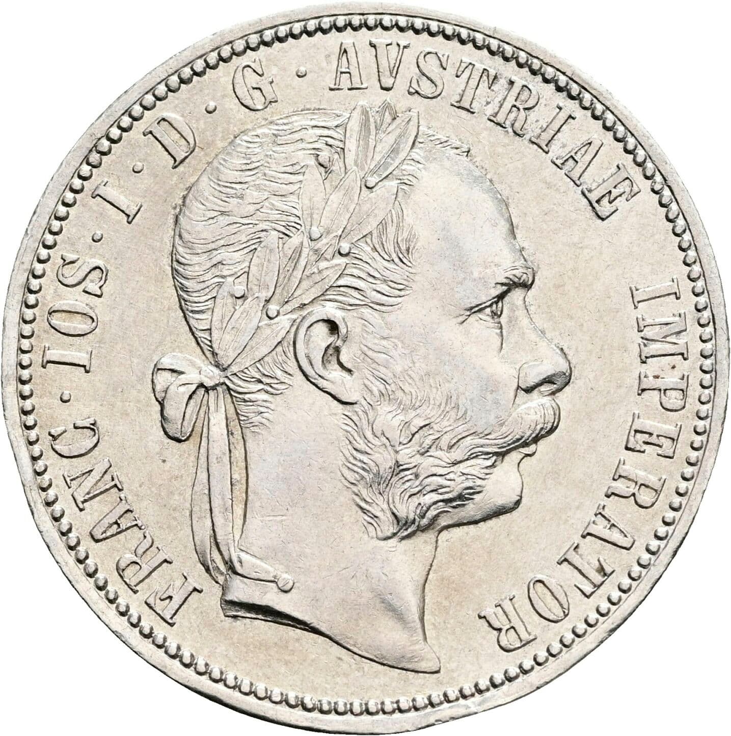 1 Gulden Franz Joseph I. 1848-1916 1886 – Vorderseite