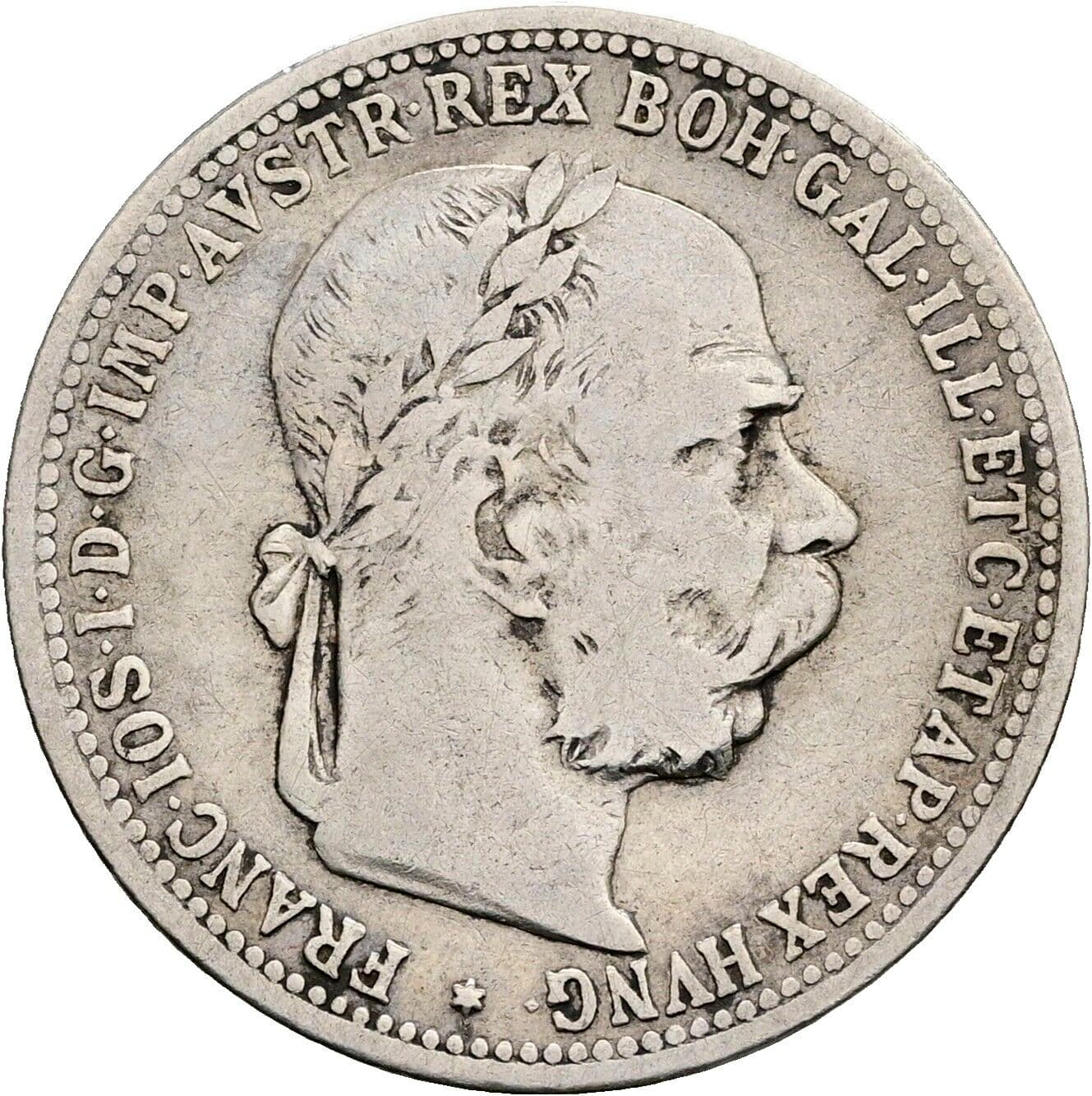 1 Krone Franz Joseph I. 1848-1916 1903 – Vorderseite
