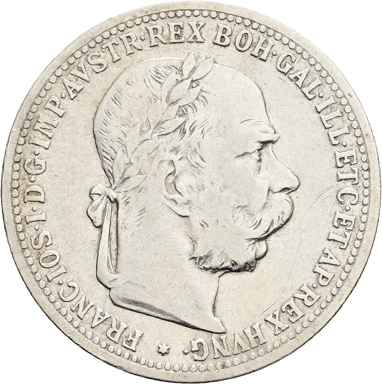 1 Krone Franz Joseph I. 1848-1916 1903 – Vorderseite