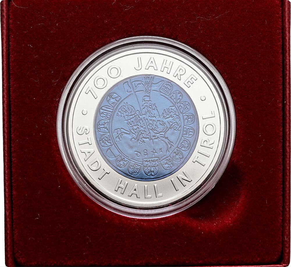 25 Euro Niob 2003 – Vorderseite