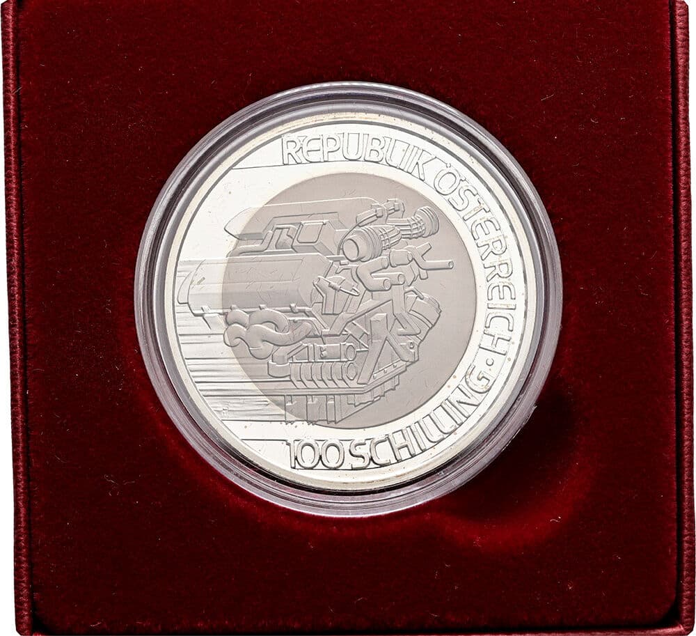 100 Schilling 2001 – Vorderseite