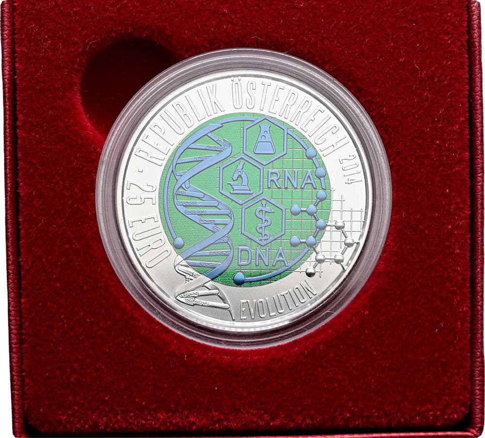 25 Euro Niob 2014 – Vorderseite
