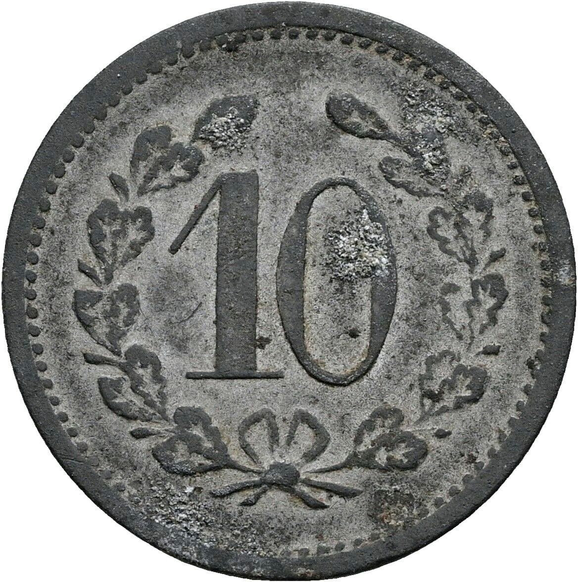 10 Pfennig 1917 – Vorderseite