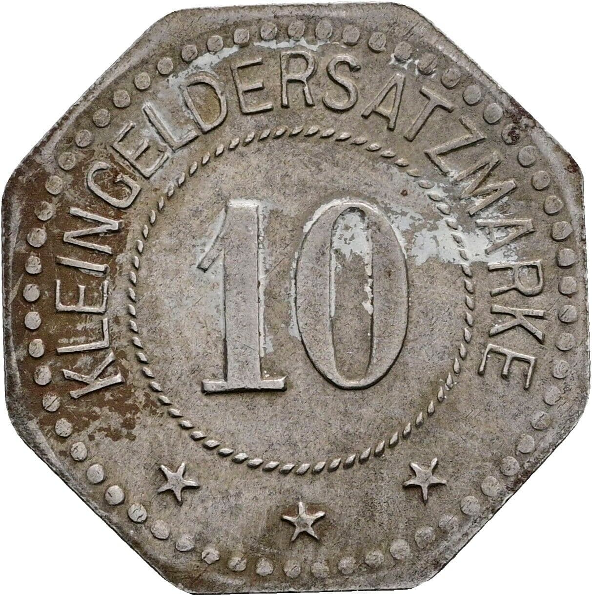 10 Pfennig 1917 – Vorderseite