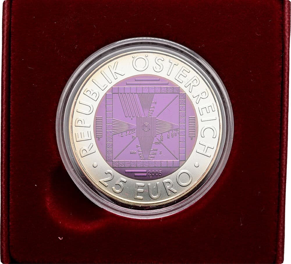 25 Euro Niob 2005 – Vorderseite
