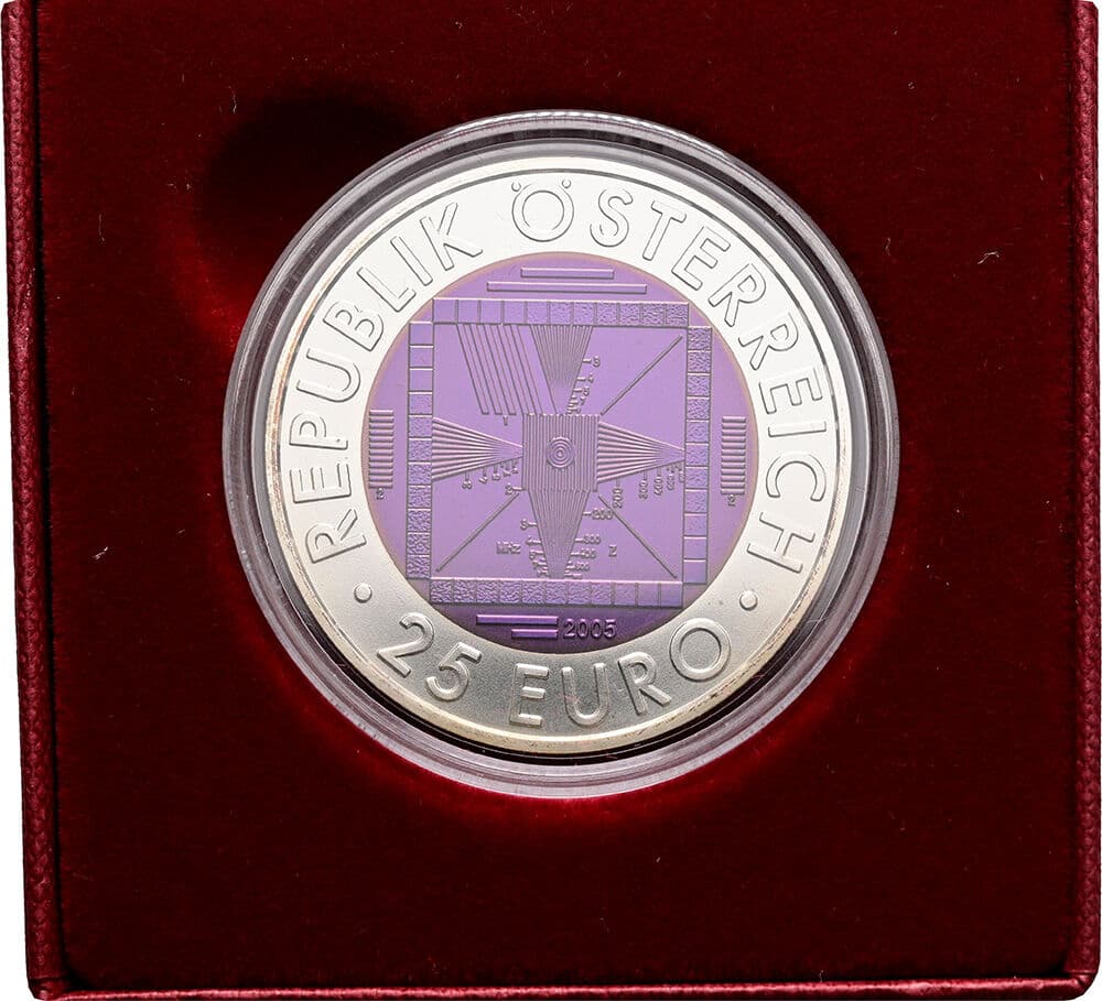 25 Euro Niob 2005 – Vorderseite