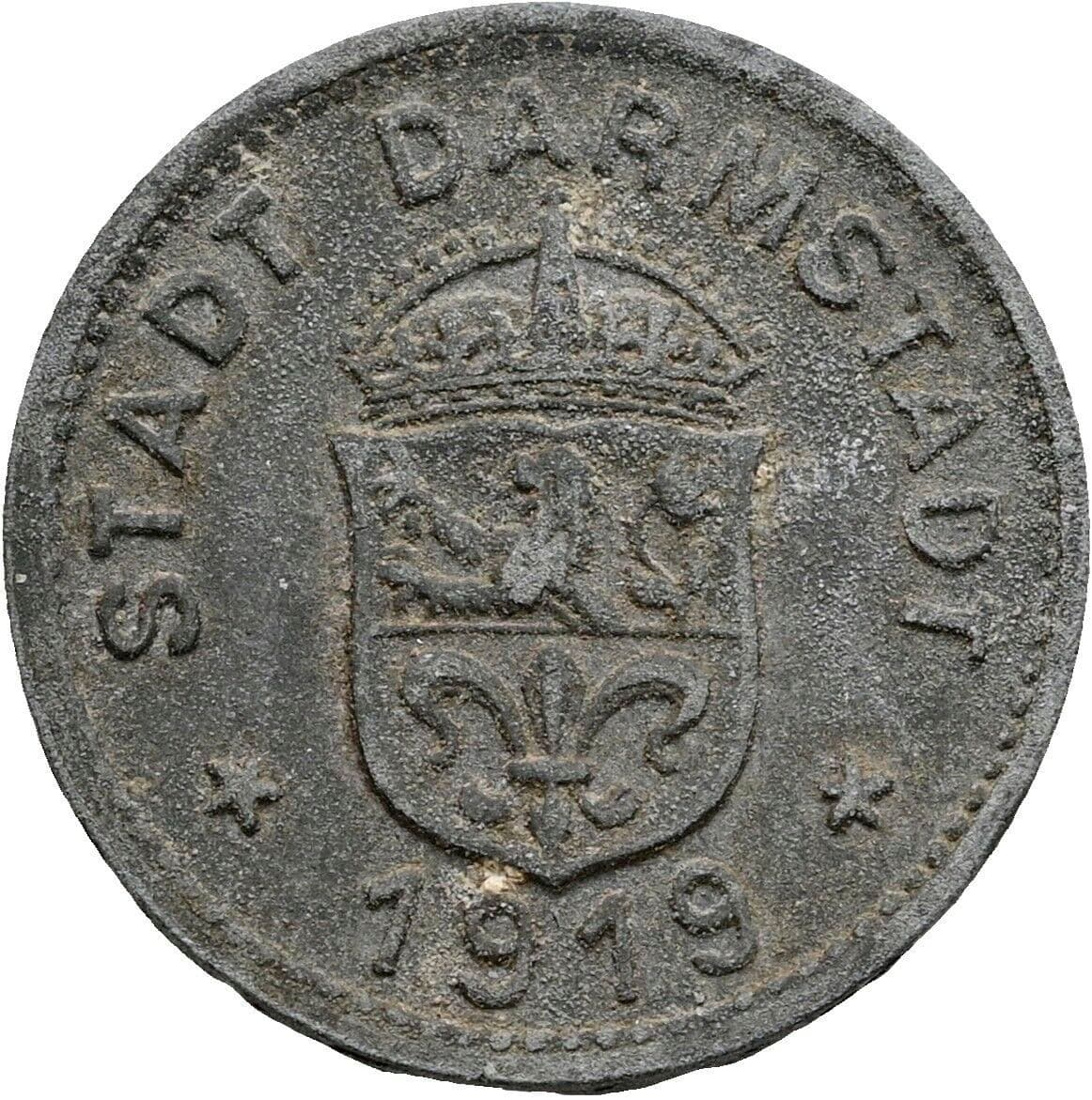 10 Pfennig 1919 – Vorderseite