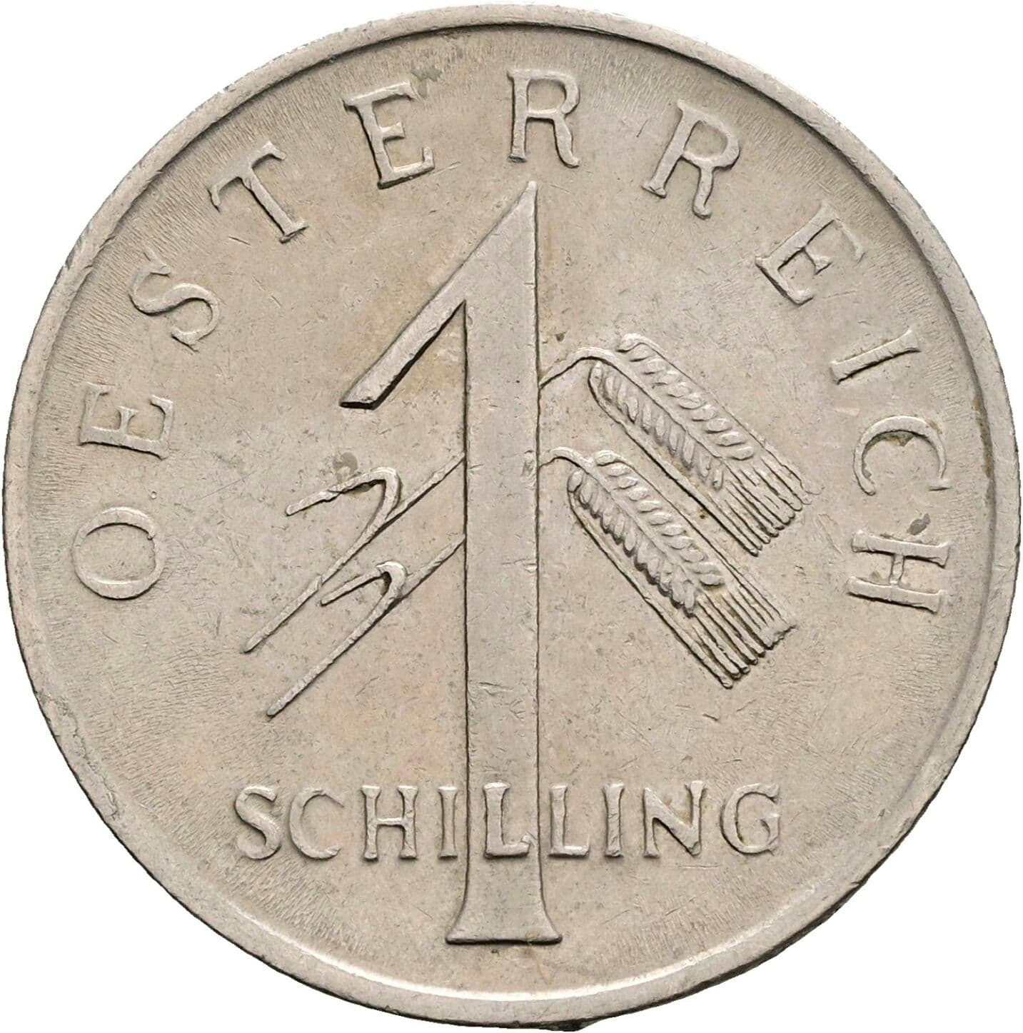 1 Schilling 1935 – Vorderseite