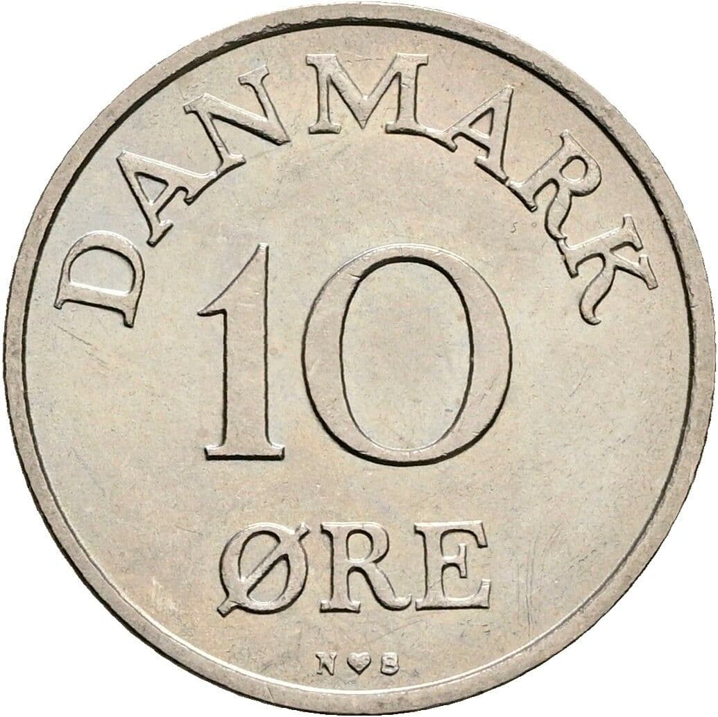 10 Öre 1955 – Vorderseite